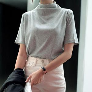 세련된 이지 반팔 반목 폴라티