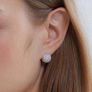 샴페인 풀문 실버(W) 루나 가든 원터치 귀걸이 S HL2E58237W9XXX