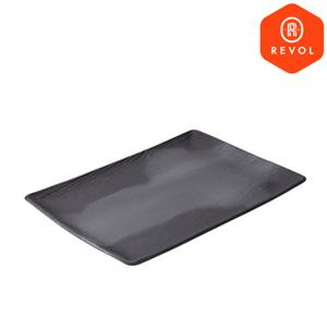아보레센스 직사각접시 32cm (블랙)