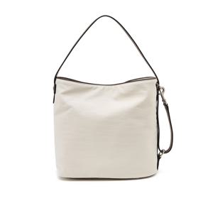 [가벼운백]HIBA6E450IV_여성 H 나일론 아이보리 레더콤비 숄더백 M