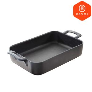 벨 딥 직사각접시 30cm 1p (블랙)