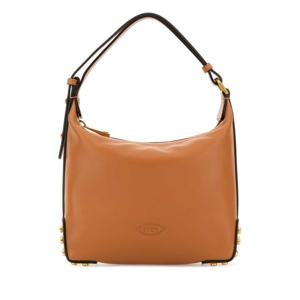 여성 브라운 가죽 호보백 XBWGMTE0100UCT S002