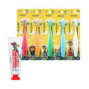 첫양치키트(칫솔5개+치약1개)