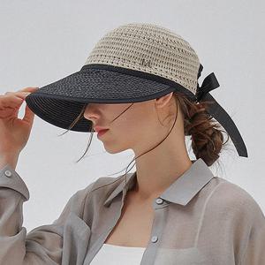 [최초가 72,000원] 리브 린넨 블록 와이드 캡