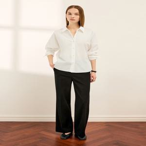 코튼 스판 돌먼 슬리브 셔츠 SWWSTQ11010