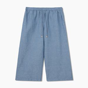 밴딩 스트랩 원턱 와이드 팬츠 SWWSLQ11060