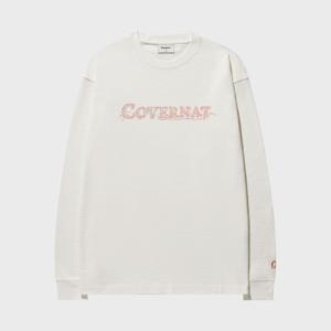 [택가 59,000]슬럽 스케치 로고 그래픽 롱슬리브 White CO2501LT05WH