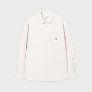 [택가 89,000]C 로고 다잉 옥스포드 셔츠 Light Purple CO2501SH31TP