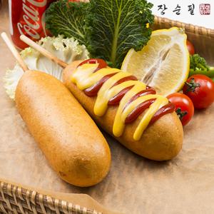 장순필 킹 핫도그 140g 빅사이즈 국내산 돈육 100%소시지 10개, 20개, 30개