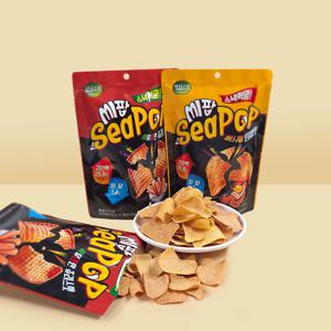 바삭함 한 조각에 단백질 가득한 어포스낵 씨팝 x 6봉(츄러스맛/버터오징어 택)