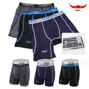 [BFL] 인생라인 남성 사방스판 매쉬 롱드로즈 3종세트 3303