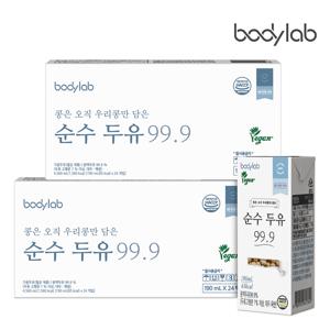 순수두유 99.9 190ml 24팩 x 2박스(총 48팩)