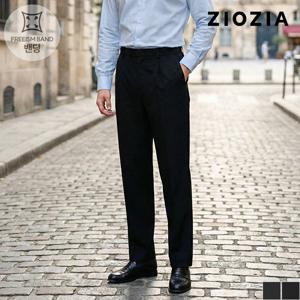 스트레이트 원턱 루즈핏 슬랙스 I (AAD1PP1101)