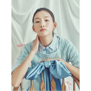 레이디스 [B. my] 클래식 스트라이프 오버핏 셔츠  블루 (BF5264N08P)