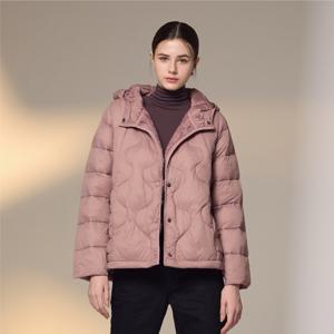 NNF 여성 장기모 핑크 경량패딩 1종 (N13-1)