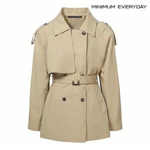 정상가 199000원ㅣ 에브리데이]벨티드 하프 트렌치 자켓 (EB3JK002D)