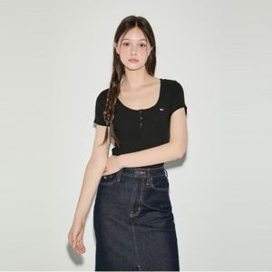 타미진스 슬림 헨리넥 티셔츠 2종 택1 (T32F6TTO02TWT1)