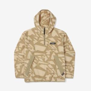 휠라 남여공용 플리스 반집업 후드티 FS2POF4132X_NBG