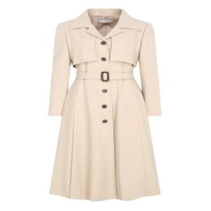 플랩 트렌치 플레어 원피스GR3M0OP921