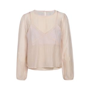 실키 뷔스티에 레이어드 블라우스 GS4N0BL401