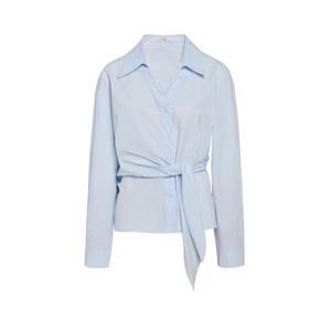 레이스 타이 랩 셔츠 블라우스 GS3N0BL351