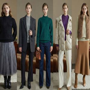 메탈 샤이닝 케이블 니트 1종