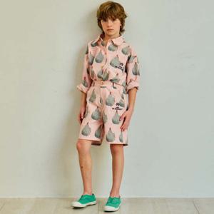 페어 올오버 우븐 버뮤다쇼츠(PALE PINK)