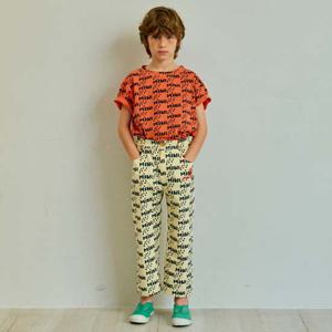 미니레오파드 올오버 우븐 팬츠(BUTTER)