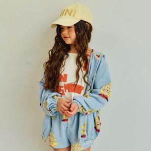 라이언 올오버 스웨트 후디 점퍼(BLUE)