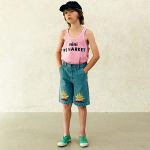 라이언 데님 쇼츠(LIGHT BLUE)