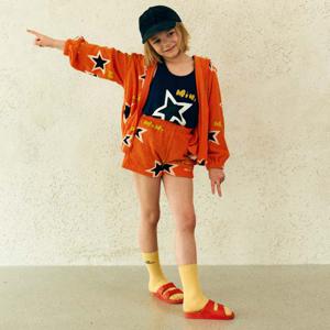 더블 스타 올오버 테리 팬츠(ORANGE RED)