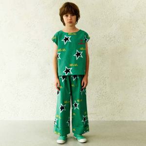 더블 스타 올오버 우븐 팬츠(GREEN)