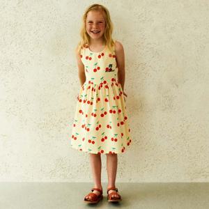 체리 올오버 우븐 드레스(BABY YELLOW)