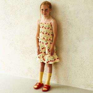 체리 올오버 우븐 프릴 쇼츠(BABY YELLOW)