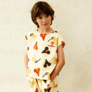 마우스 올오버 우븐 탑(BABY YELLOW)