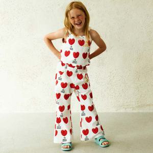 하트 올오버 우븐 팬츠(IVORY)