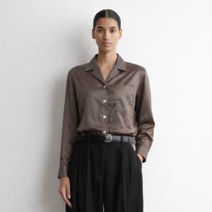 [최초가110,000]글로시 버튼업 블라우스_FVBL260101