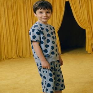 버블애플올오버 반팔티크롭상하복 BK6EST02NA