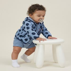 베이비버블애플올오버폴리서커 후드바람막이 BB6EWJ02NA