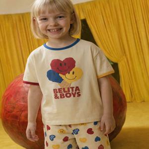 스마일하트 반팔티셔츠 BK6MTS02CM