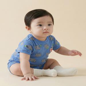 베이비엘리펀트올오버 반팔점프수트 BB6EBS11BL