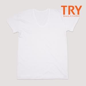 남성 순면 U넥 반팔 런닝 1+1