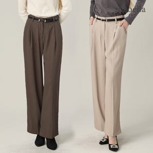 [최초가 44,800원] 드레안 링클프리 여성 와이드 팬츠