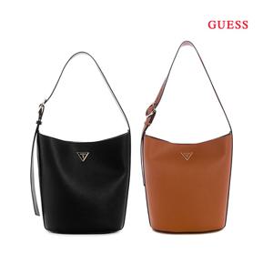 [게스][본사직영] 메리디안 2_MERIDIAN II 버킷 숄더백 (2COLOR)