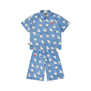 버드올오버 반팔셔츠7부상하복 BK5EST12LB