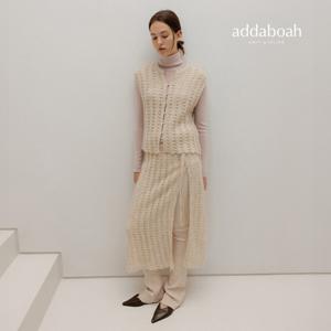 25FW 모헤어 울 블렌디드 레이어드 스커트