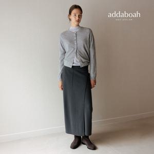 25FW 캐시미어 울 블렌디드 니트 랩스커트