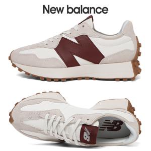 NEW BALANCE 327 KA 운동화 문빔 버건디 WS327KA