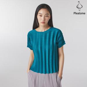 [최초가 198000원] 세로 플리츠 배트윙 티셔츠_EPTSM024054