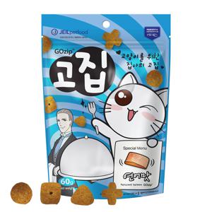 고집 그레인프리 고양이 스낵간식 연어맛 60g X 6개